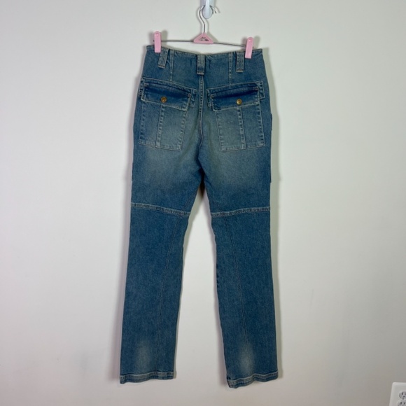 We The Free Women’s Relaxed MR Bootcut True Roma Denim Jeans New Size 26 - Picture 4 of 7